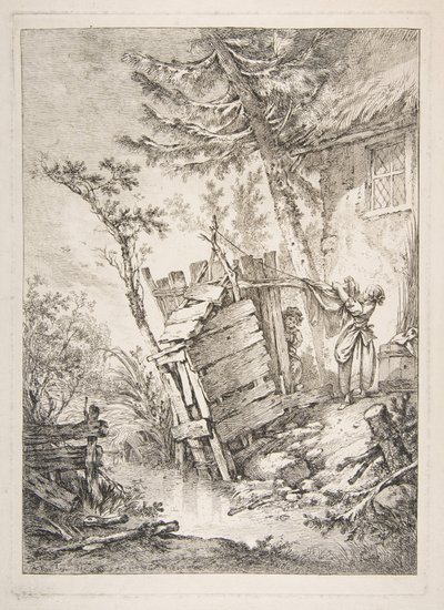 Tvätterskan av François Boucher