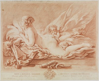 Venus och Amor av François Boucher