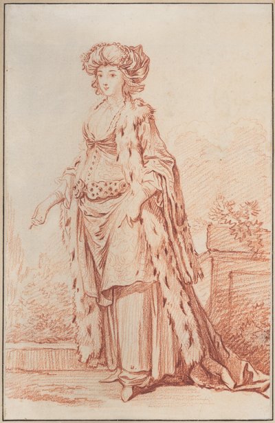 Kvinnan från Konstantinopel av François Boucher