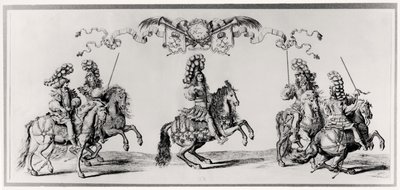 Karusell för Ludvig XIV (1639-1715) c.1662 av Francois Chauveau