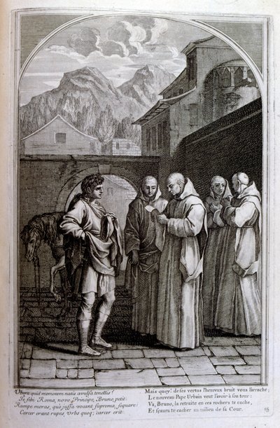 Gravyr av Francois Chauveau 1680 