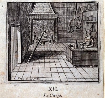Ljuset. Fabler av Jean de La Fontaine (1621-95). Illustration av Francois Chauveau (1613-1676). Upplaga av 1728. av Francois Chauveau