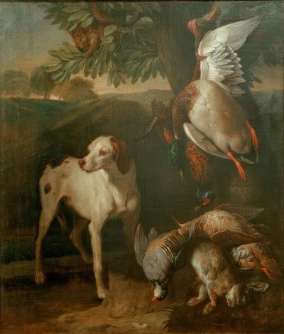 Hund och vilt av Francois Desportes