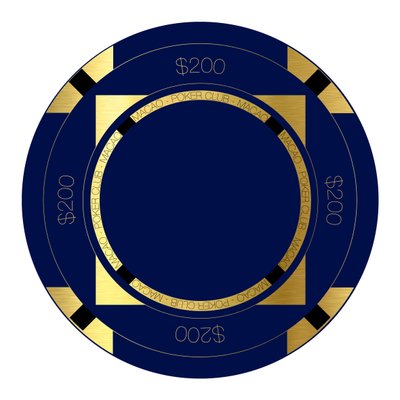 PokerChip , 2015, digitalt, av Francois Domain