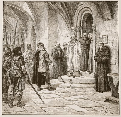 Swein kräver lösen, illustration från 