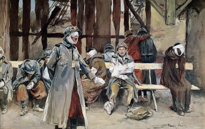 Landssjukhuset, 1916 av Francois Flameng