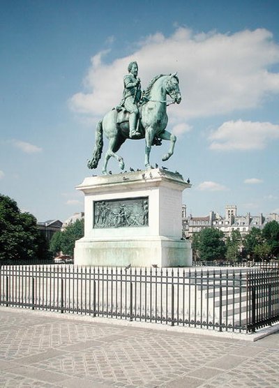 Ryttarstaty av Henri IV (1553-1610) 1818 (brons) av Francois Frederic Lemot