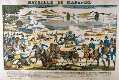 Slaget vid Marengo, 13 juni 1800 av Francois Georgin