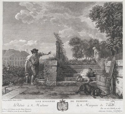 Pomonas barn, 1778. av Francois Godefroy