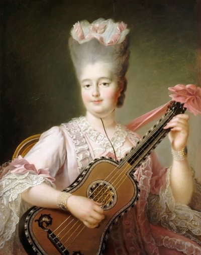 Marie Clotilde av Frankrike 1759-1802, drottning av Sardinien av Francois Hubert Drouais