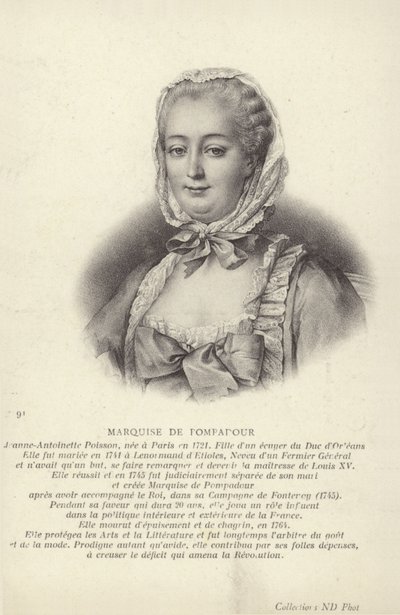Pompadour Marquise av Francois Hubert Drouais