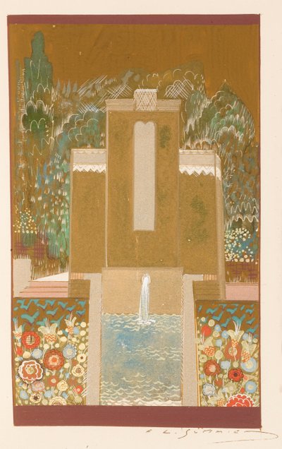 The Song of Salomon, lack av Jean Dunand (1877-1942) av Francois Louis (after) Schmied