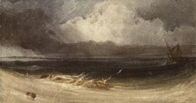 Den skeppsbrutna sjömannen av Francois Louis Thomas Francia