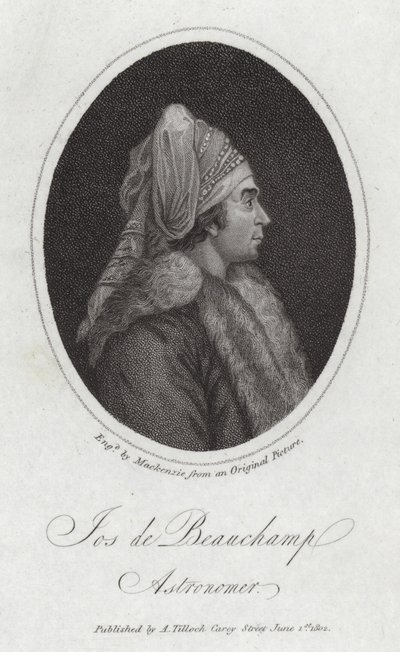Pierre Joseph de Beauchamp av Francois Marie Rosset