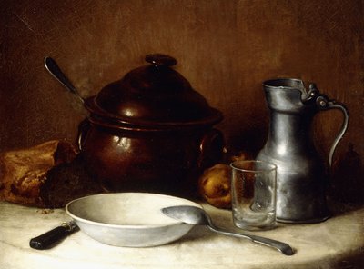 Före måltiden; Före maten av Jean Francois Millet