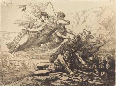 Rättvisa, hämnd och sanning av Francois Nicolas Chifflart
