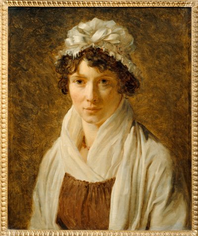 Madame Lecerf... av Francois Pascal Simon Baron Gerard
