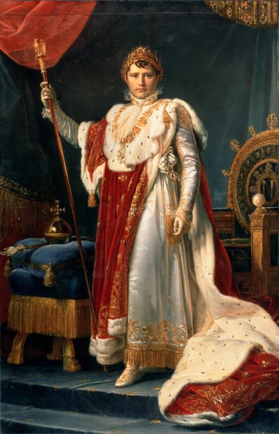 Napoleon Bonaparte (1769-1821) (olja på duk) av Baron François Pascal Simon Gérard