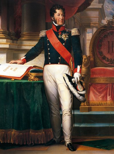 Porträtt av Louis-Philippe d