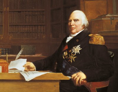 Porträtt av Ludvig XVIII av Frankrike (Versailles av Baron François Pascal Simon Gérard