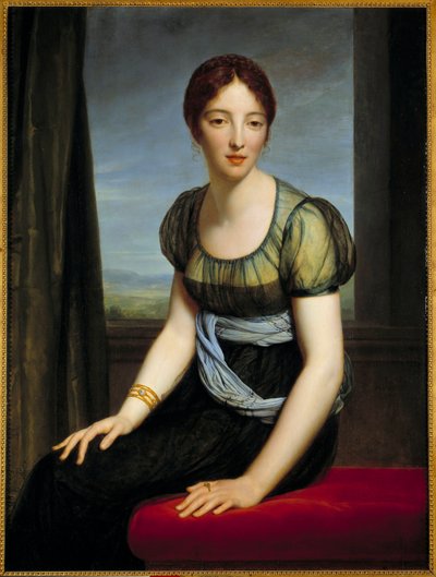Porträtt av Madame Regnault de Saint Jean d