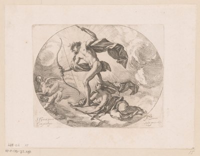 Apollo och Diana jagar harpier av Francois Perrier