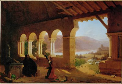 Eremitaget i Vaucouleurs av Francois Richard (1777 1852) Fleury