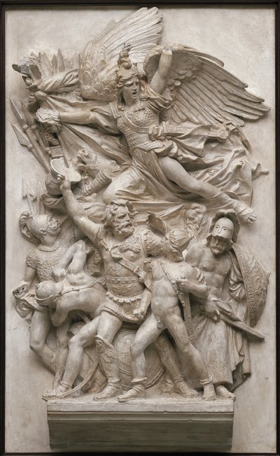 Volontärernas avgång 1792 (Marseillaisen) c.1835 (gips) av Francois Rude