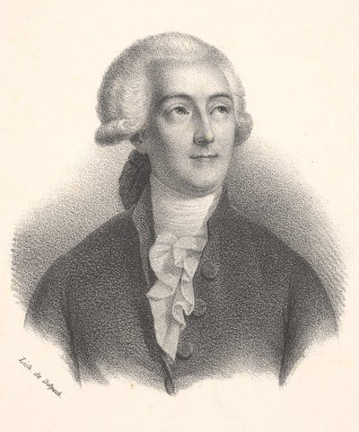 Antoine Laurent de Lavoisier (1743-1794), kemist och fysiker av Francois Seraphin Delpech