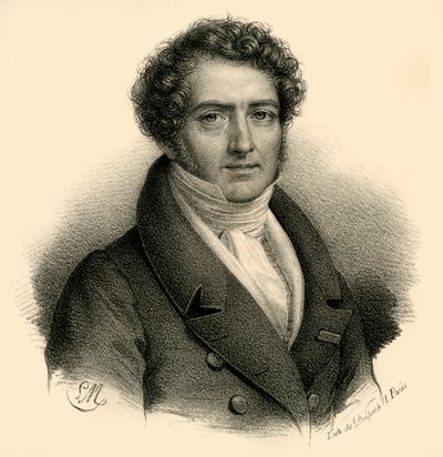 Boieldieu, 1775-1834, c1830. av Francois Seraphin Delpech