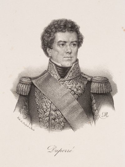 Porträtt av Guy-Victor Duperré av Francois Seraphin Delpech