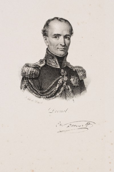 Porträtt av general Antoine Drouot av Francois Seraphin Delpech