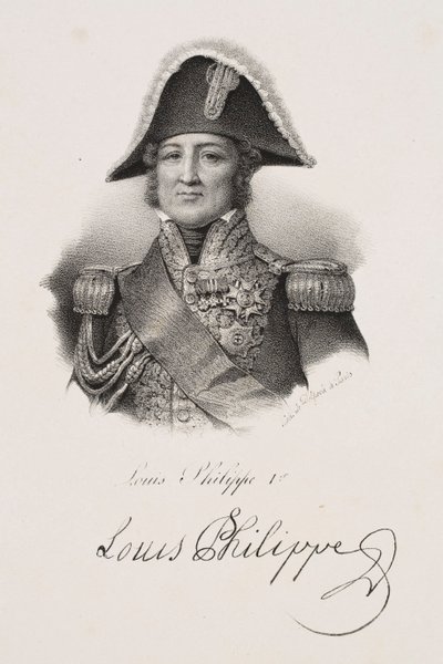 Porträtt av kung Louis-Philippe av Francois Seraphin Delpech