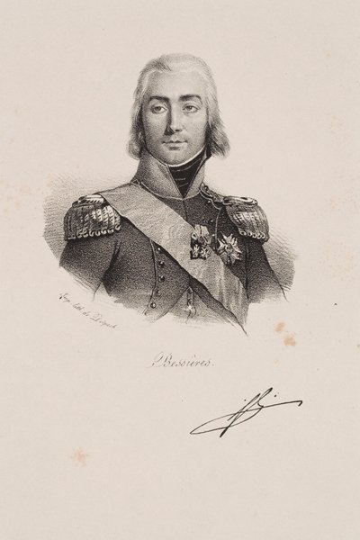 Porträtt av marskalk Jean-Baptiste Bessières av Francois Seraphin Delpech