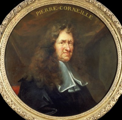Porträtt av Pierre Corneille 1606-1684, ca. 1680. av Francois Sicre