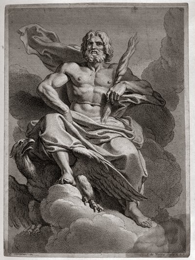 Jupiter (Zeus), av Francois Verdier (1651 - 1730) av Francois Verdier