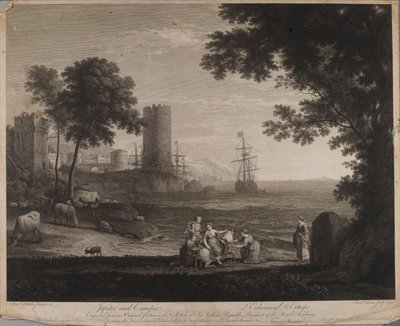 Jupiter och Europa av Francois Vivares
