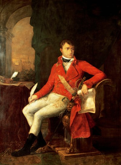Napoleon i förste konsulens uniform av Francois Xavier Fabre