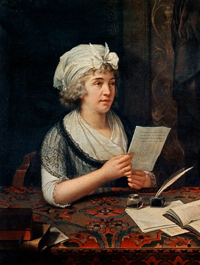 Porträtt av grevinnan av Albany av Francois Xavier Fabre