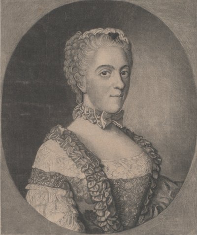 Porträtt av fru Anne-Henriette av Frankrike, 1750. av Francois Xavier Vispre