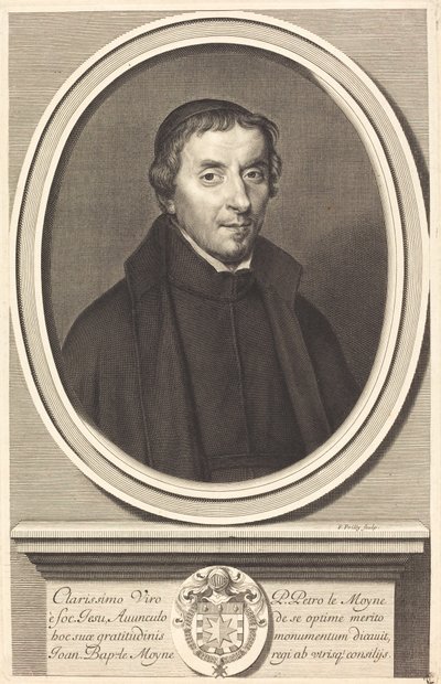 Peter the Moyne av Francois de Poilly I after Philippe