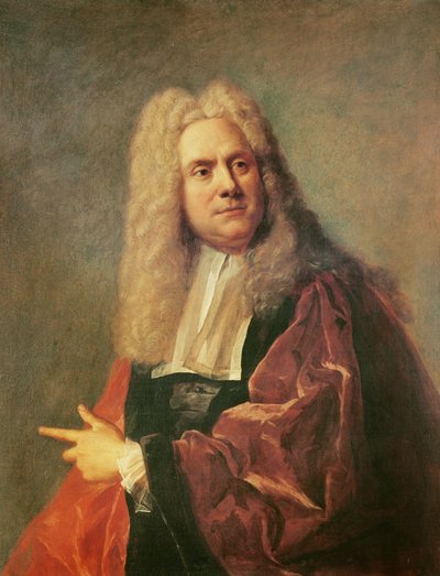 Porträtt av en Alderman, antas vara Jean Hébert av Jean François de Troy