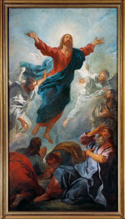 Uppstigningen. Målning av Jean Francois De Troy av Francois de Troy