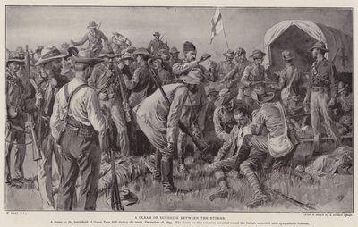 Ett solsken mellan stormarna (litho) av Frank (after) Dadd