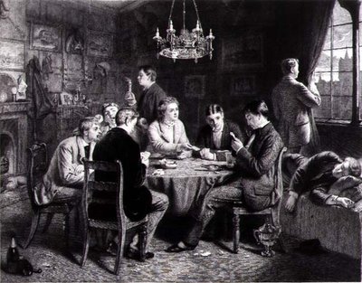 Reverie - En röst från långt borta, graverad av Robert W. Macbeth (1848-1910) pub. av Thomas McLean av Frank (after) Dicksee