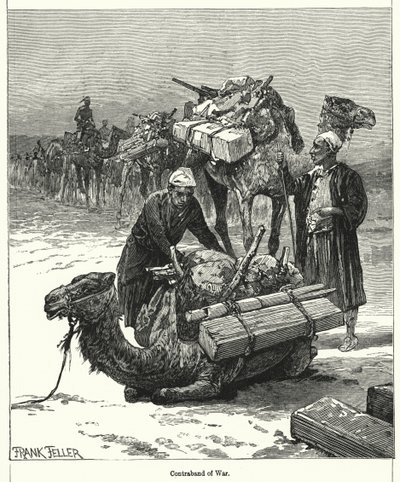 War Contraband of War (gravyr) av Frank (after) Feller