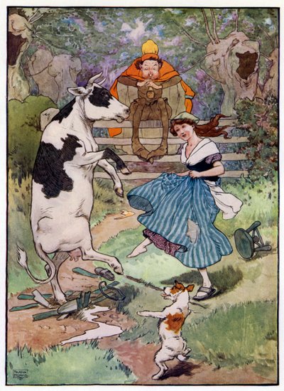 Illustration till The Story of Tom The Piper