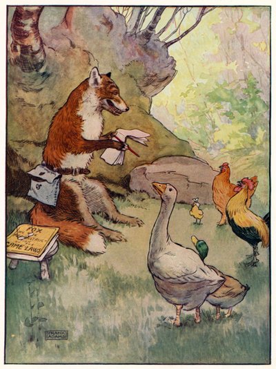 Liten kycklingpojke av Frank Adams