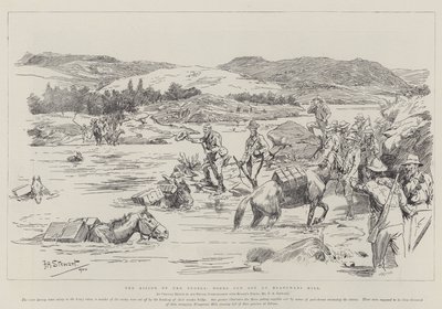The Resing of the Tugela, Boers avbröt vid Hlangwani Hill av Frank Algenon Stewart