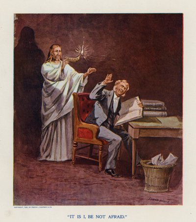 "Det är jag" (färglitografi) av Frank Beard